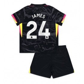 Chelsea Reece James #24 Tredje skjorte til barn 2024-25 Kortermet (+ korte bukser)